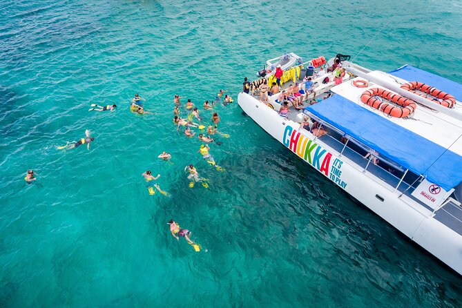 Catamaran Cruise with Snorkeling and Dunn's River Falls - Climbing the 600-Foot Dunn’s River Falls