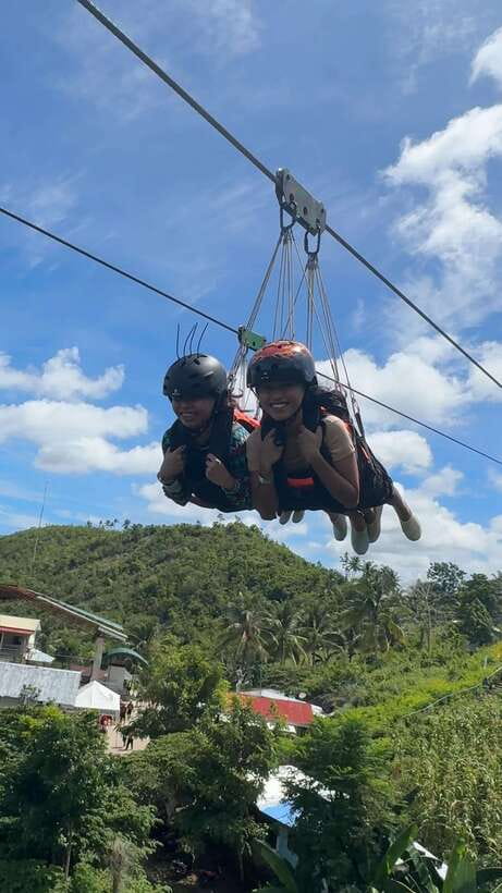 Cebu: Kawasan Falls Canyoneering & Zipline Experience - Getting geared up in Badian