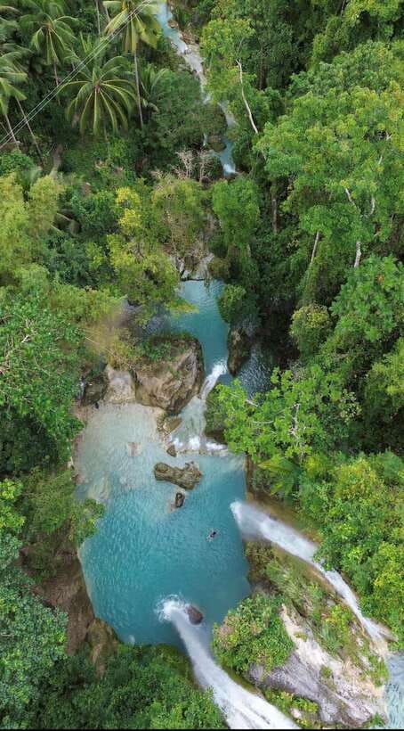 Cebu Oslob Whaleshark, Moalboal Sardines Run&Inambakan Falls - The early road to Oslob whale sharks