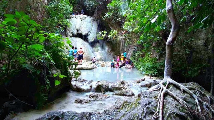 Cebu South Falls: Mantayupan, Kawasan, Inambakan & Aguinid - Transport is convenient, but the road is part of the deal