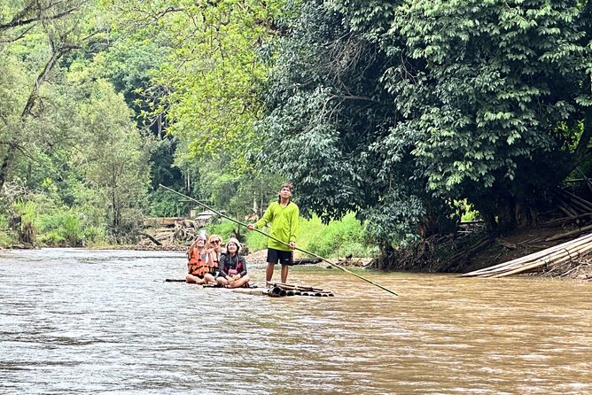 Chiang Mai Adventure ATV Secret Waterfall and Bamboo Rafting - Bamboo rafting gives the day a quiet finish