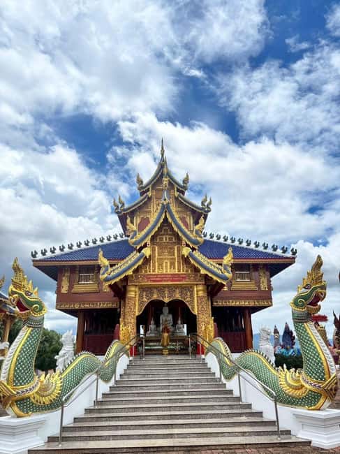 Chiang Mai: Angel Waterfall & Sticky Waterfall & Wat Ban Den - Wat Ban Den brings the architecture