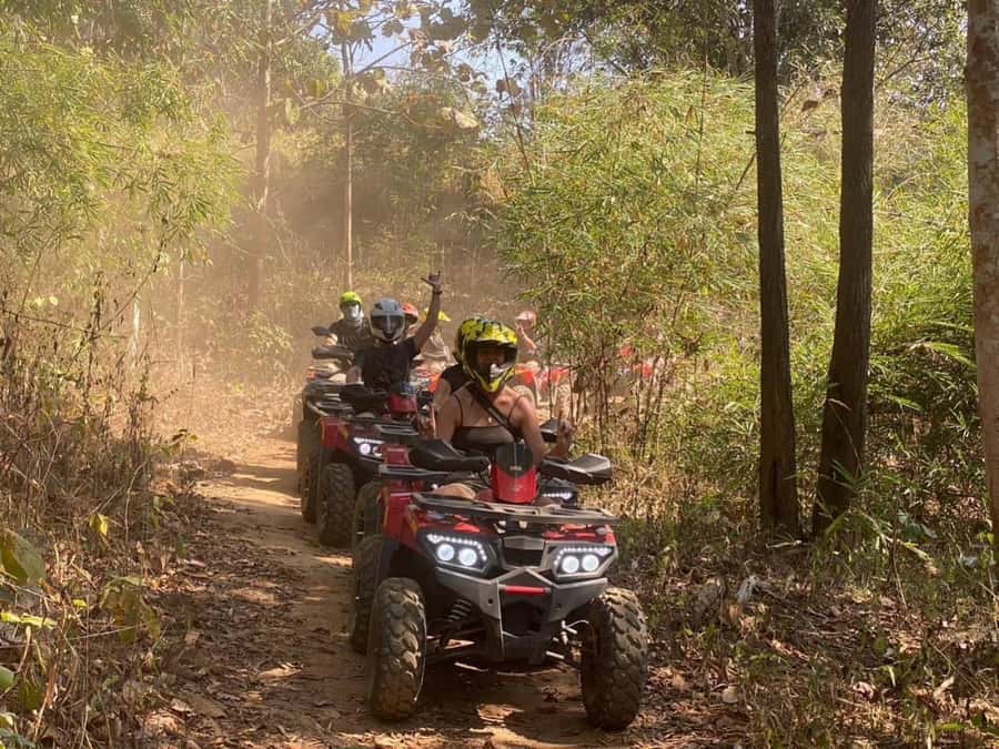 Chiang Mai: ATV, White Water Raft, & Sticky Waterfall Tour - Transport, timing, and the real shape of the day