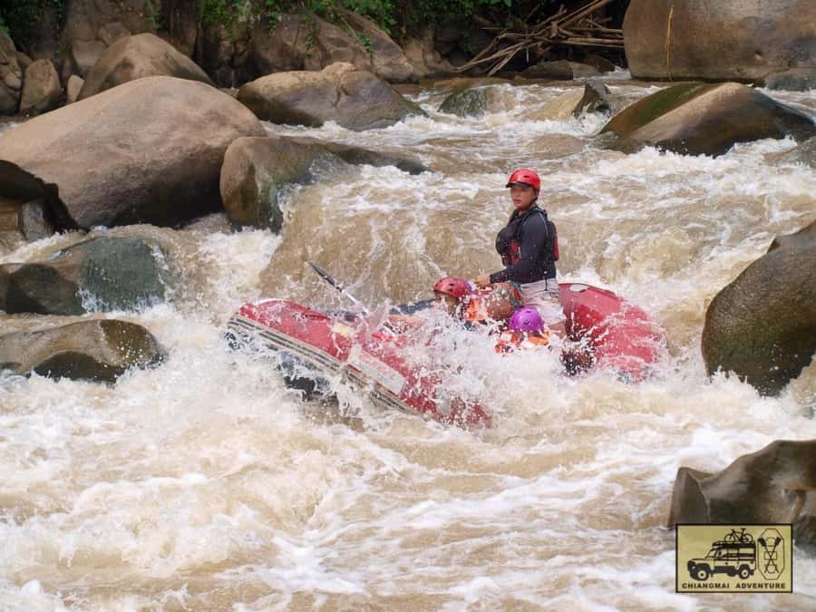 Chiang Mai: ATV, White Water Raft, & Sticky Waterfall Tour - Safety, age limits, and what to bring