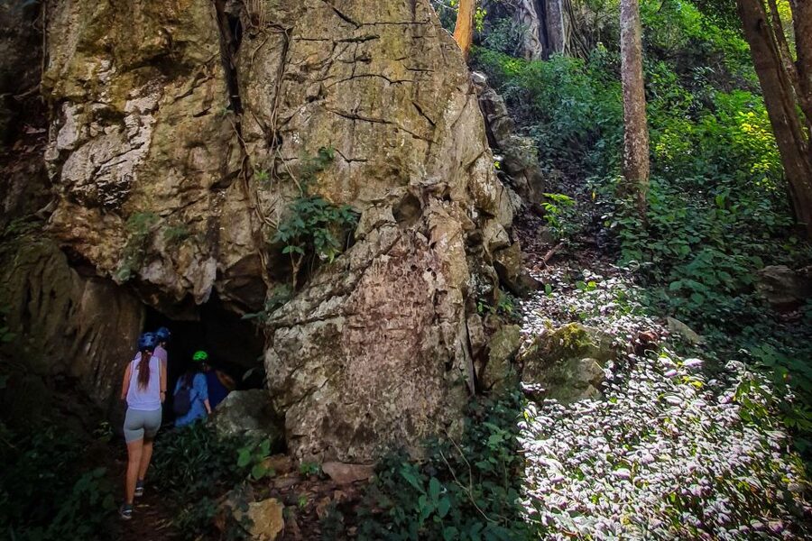 Chiang Mai: Boat Ride and Cycling Tour to Sticky Waterfall - Key points at a glance