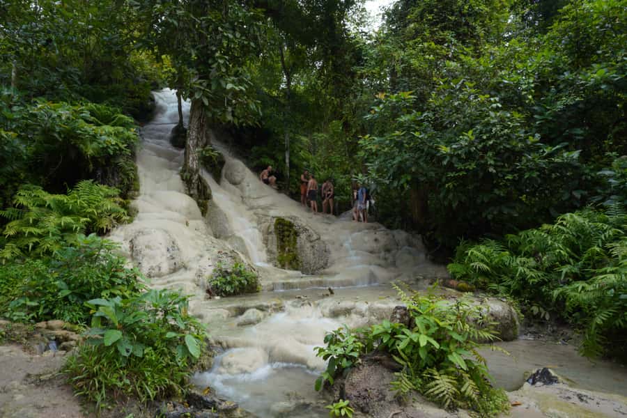 Chiang Mai: Bua Thong Sticky Waterfall & Huge Cave & Buffet - Bua Tong Cave and its 245 steps