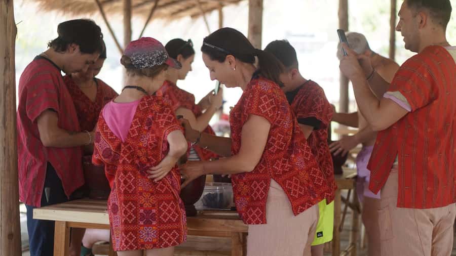 Chiang Mai: Elephant care & Long Neck &Sticky Waterfall Tour - Elephant care without riding