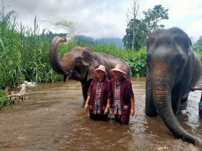 Chiang Mai: Elephants, Sticky Waterfalls, Market and Temple - The morning ride through Chiang Mai Province