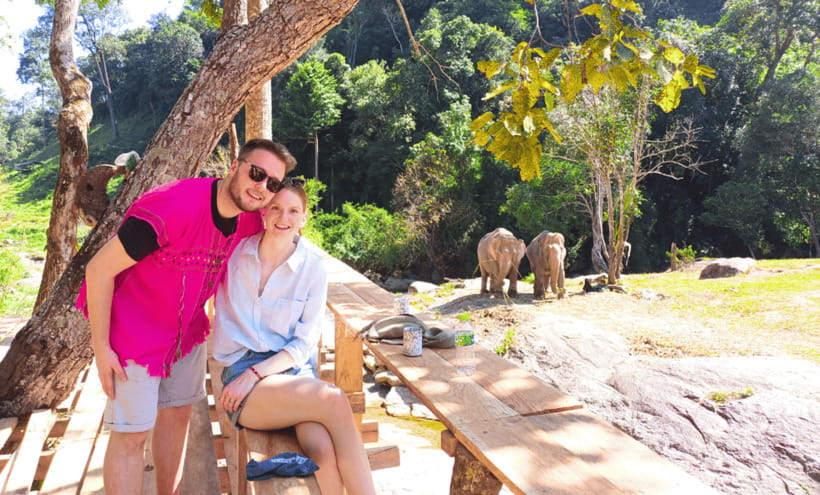 Chiang Mai: Ethical Half Day Elephant Sanctuary & Waterfall - Waterfall time without elephant bathing