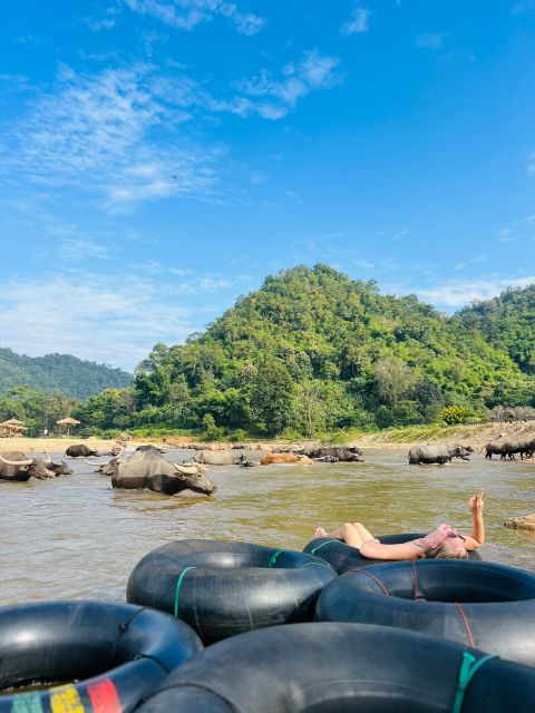 Chiang Mai Half-Day Adventure: River Tubing & Waterfall - A clean shower and quiet time at base camp