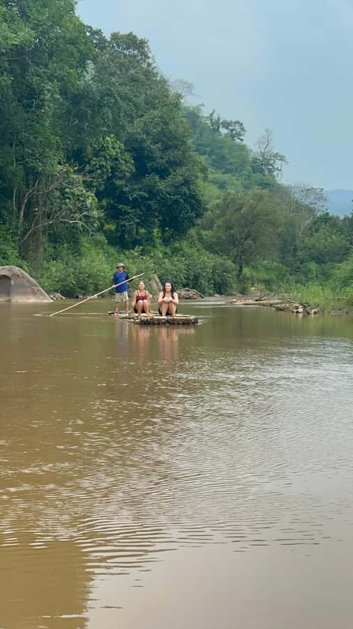 Chiang Mai: Sticky Waterfall and Rafting Day Trip - Lunch in Mae Taeng District