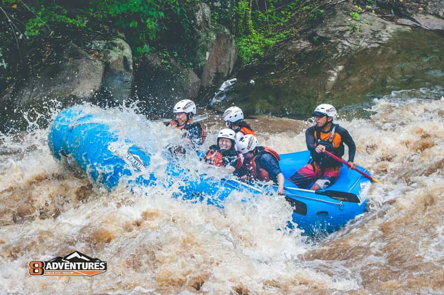 Chiang Mai: Whitewater Rafting and Waterfall Trekking Tour - The Mae Taeng drive and base camp