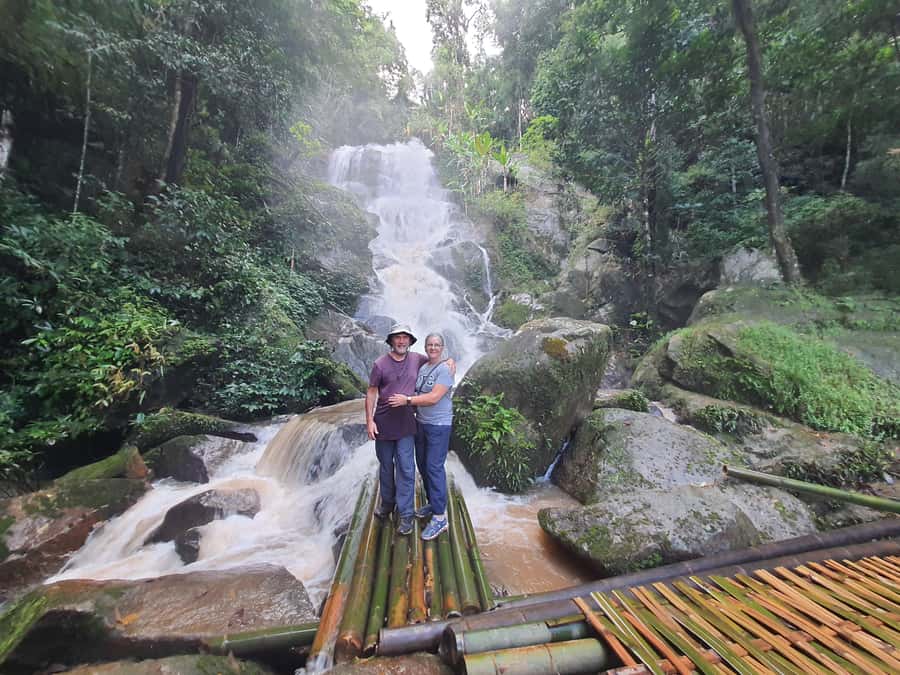 Chiang Rai: 2-Day Jungle Trek only walk with Waterfall - Morning pickup and the road into the hills