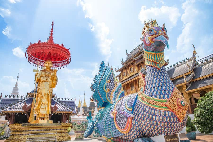 Chiangmai : Sticky waterfall & Land of angels & Wat ban den. - Bua Thong Sticky Waterfalls: the day’s active highlight