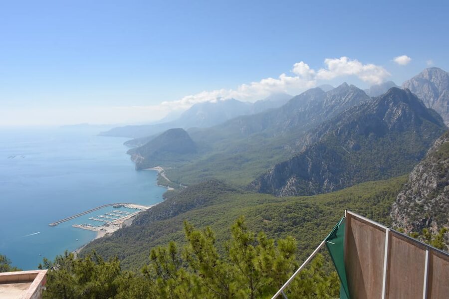 City of Side: City Tour including Waterfalls and Cable Car - Tünektepe cable car: the day’s strongest view