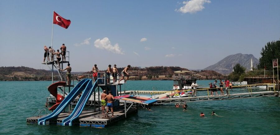 City of Side: Green Canyon Jeep Tour, Boat Trip & Waterfall - Oymapınar Dam and the Green Canyon views