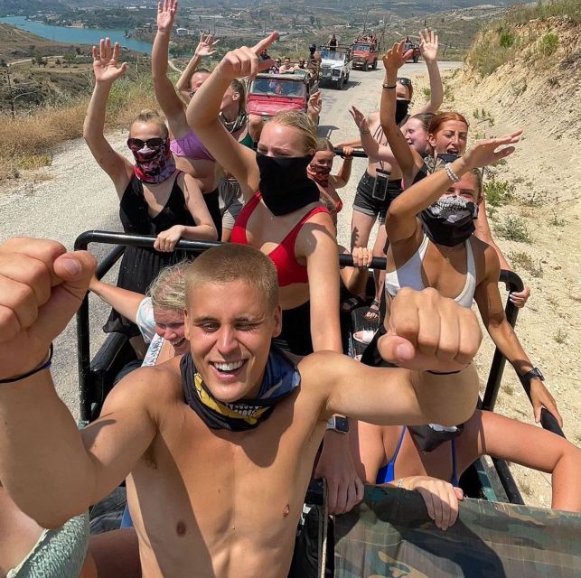 City of Side: Green Canyon Jeep Tour, Boat Trip & Waterfall - Pickup from Side and the first Jeep ride