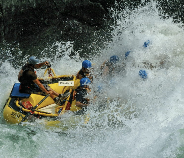 Clearwater BC Rafting with time for a waterfall Tour - Swimming and cliff-jumping are optional extras