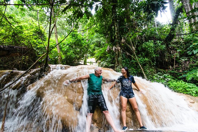 Climb Sticky Waterfall Like a Spiderman - Food after the water