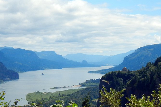 Columbia River Gorge Waterfalls & Mt Hood Tour from Portland, OR - Vista House at Crown Point