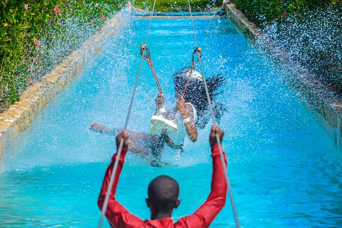 COMBO: Zip Line, Cenote Blue Lagoon, Jungle River &Waterfall Pool - The Blue Lagoon cenote: scenic, cool, and developed