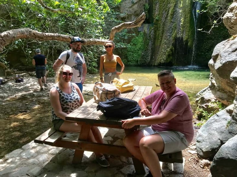 Crete: Richtis Waterfall Full-Day Tour with Olive Tasting - Richtis Waterfall and the cold-water swim