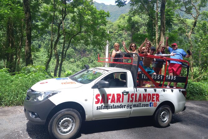 Crossing Island of Tahiti 4x4 Mountain, Waterfall, River, Basins - What to pack for this Tahiti adventure