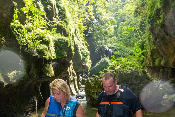 Cueva del Indio and Charco Azul Cave and Waterfall Adventure - Walking the seven arches at Cueva del Indio