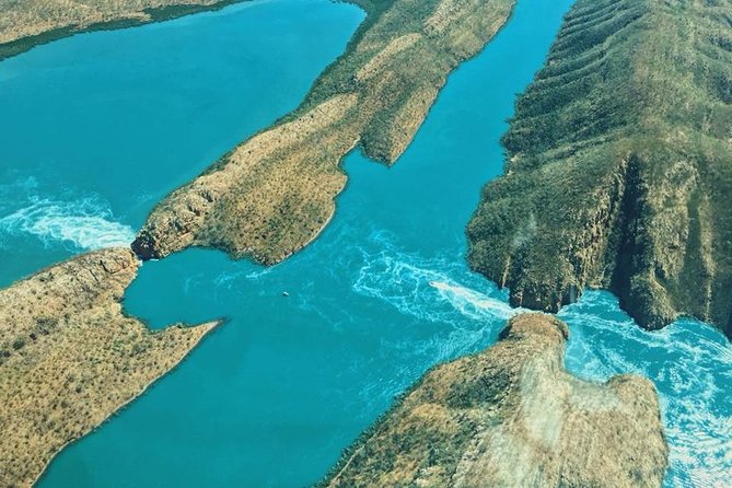 Cygnet Bay Sea Safari & Pearl Farm Tour Scenic Flight - Seeing the Horizontal Falls from the air