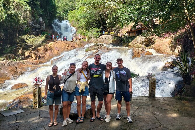 Da Lat Discover Waterfalls and Cultures Tour - Pongour Falls brings the biggest natural setting
