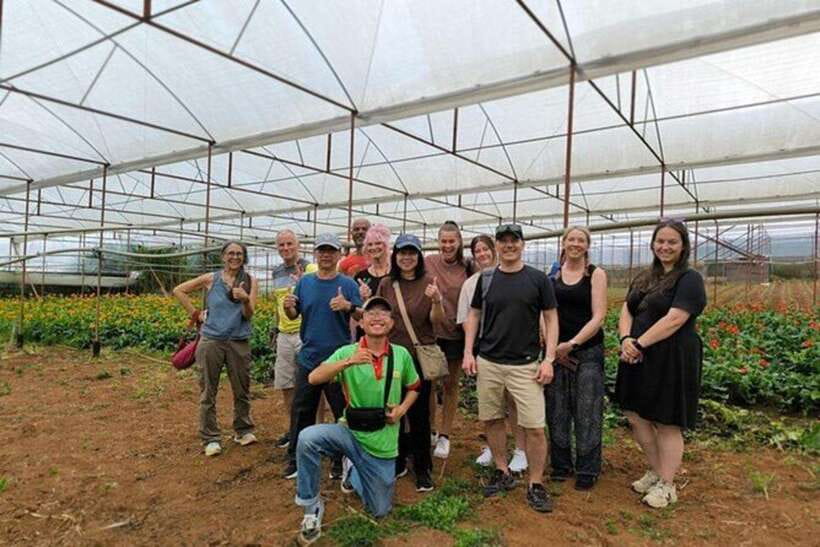 Dalat Countryside & Pongour Waterfall Tours (Small Group) - Van Thanh Flower Village in 30 minutes