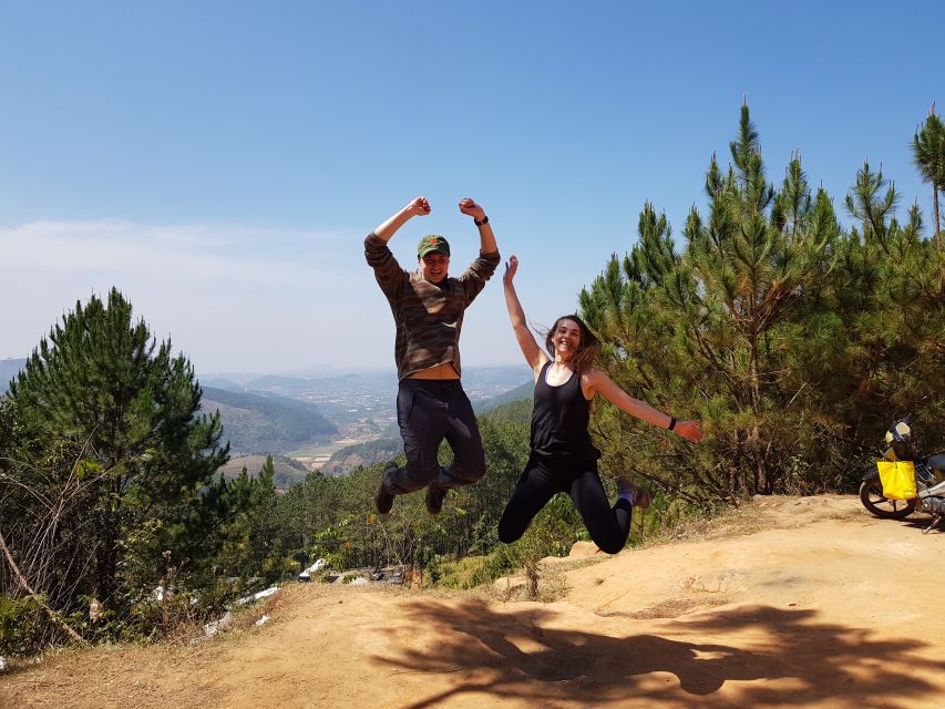 Dalat: Countryside Tour with Silk Village & Elephant Falls - Elephant Falls: rocks, water, and a little effort
