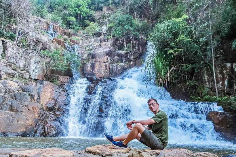 DaLat : Langbiang Moutains , Datanla Waterfall , Crazy House - Robin Hill cable car and Da Lat from above