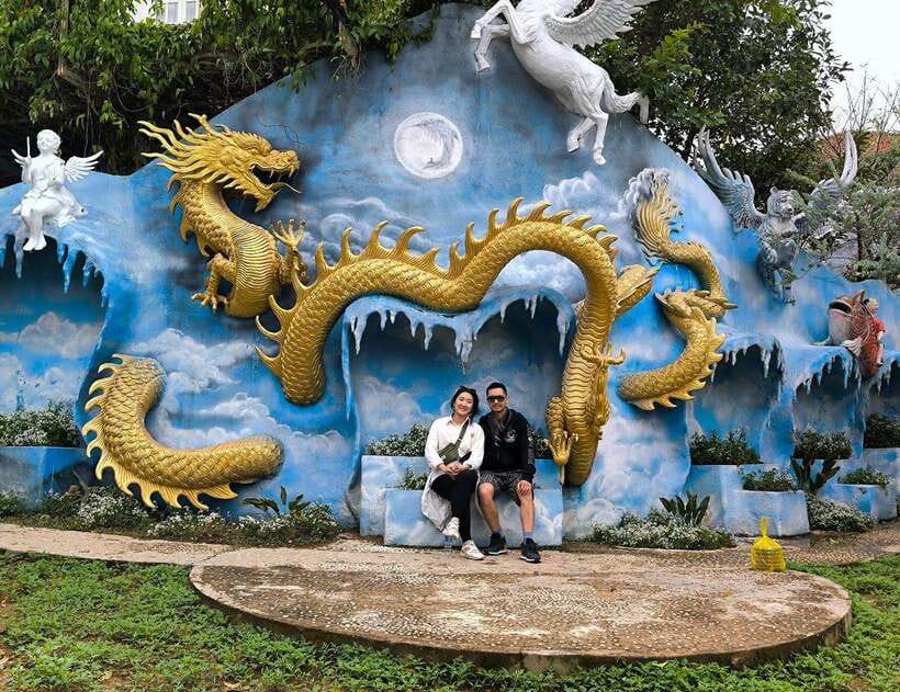 DaLat : Langbiang Moutains , Datanla Waterfall , Crazy House - The high-tech strawberry farm