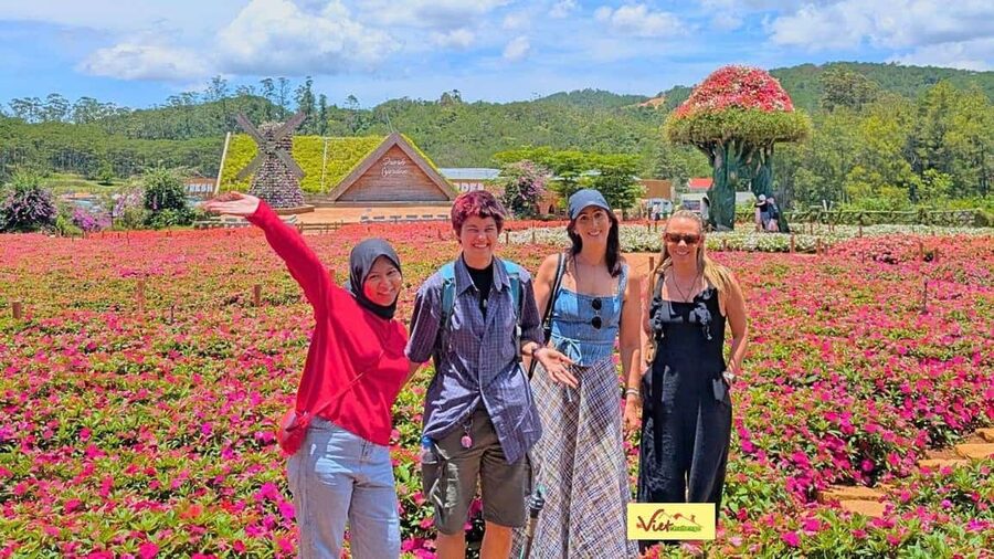 Dalat Top Tourists Sights - Waterfall & luge kart/Mario kart - Crazy House: Da Lat’s strangest architecture