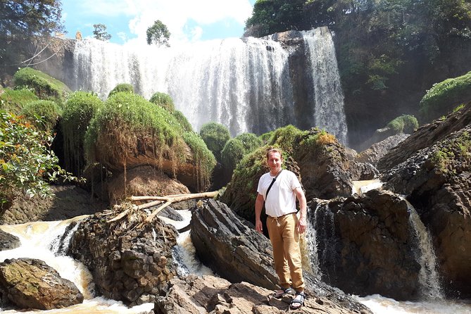 Dalat Waterfall Tour - Elephant Waterfall brings the spray