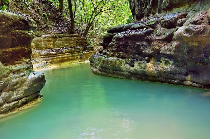 Damajagua Waterfalls Adventure from Puerto Plata - Jumping, sliding, and swimming through the falls