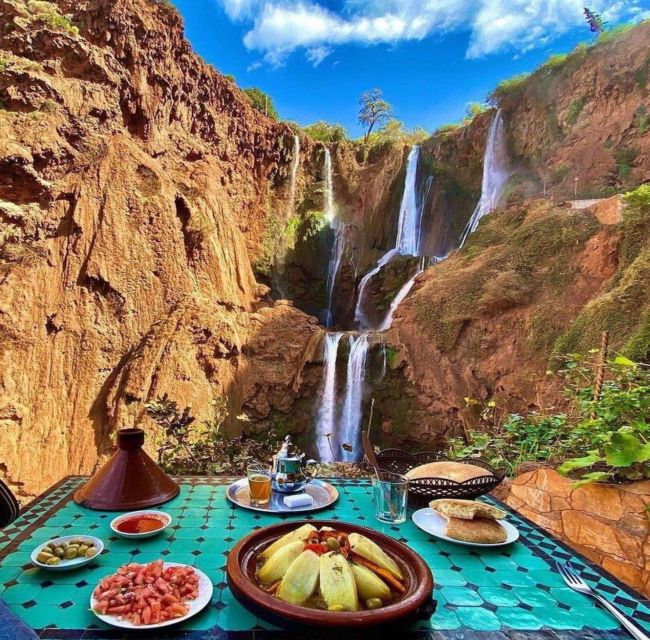 Day trip from Marrakech to Ouzoud Waterfalls - The hike from the falls’ top to bottom