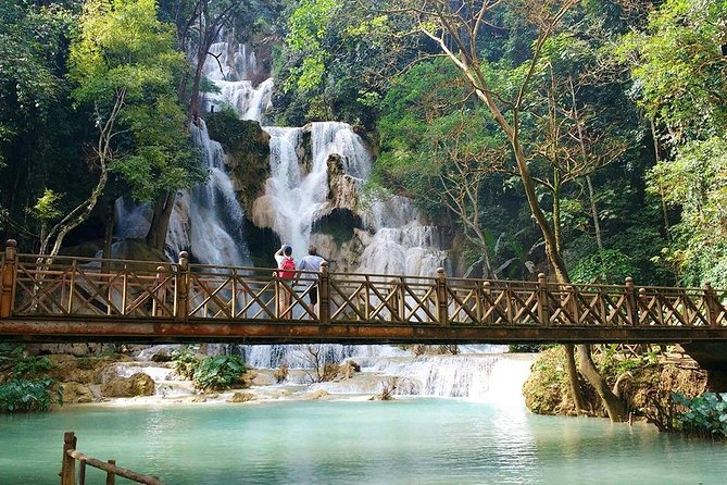 Day Trip to Kuang Si Waterfalls - The longer day, Mekong water and forest paths