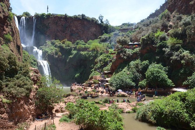 Day Trip To Ouzoud Waterfalls (Guide Hike & Boat are options) - The optional boat ride below the falls