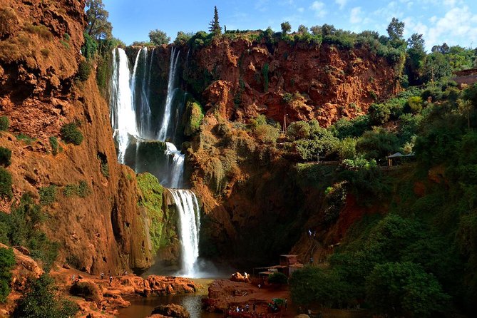 Day Trip To Ouzoud Waterfalls (Guide Hike & Boat are options) - Arriving above the 110 meter waterfall