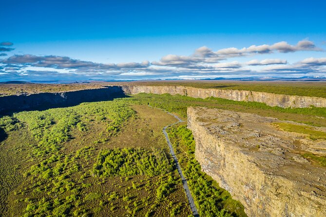Diamond Circle Myvatn Waterfalls, and Husavik from Akureyri Tour - Ásbyrgi: a canyon with a calmer mood