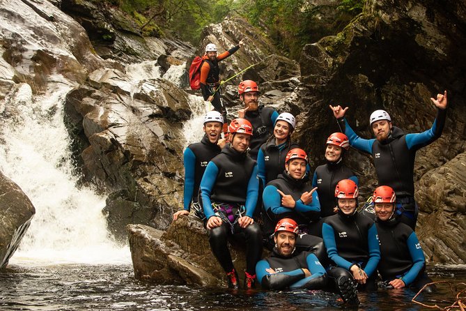 Discover Canyoning at Bruar Falls - What the small group changes