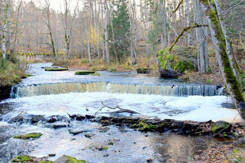 Discover Estonia–tour to Lahemaa with waterfalls and nature. - Jägala waterfall saves the strongest moment for last