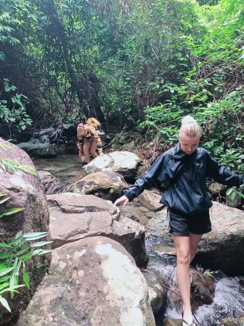 Discover Hidden Waterfall, Jungle Trekking, Swim Incl Snacks - Finding pools before the waterfall