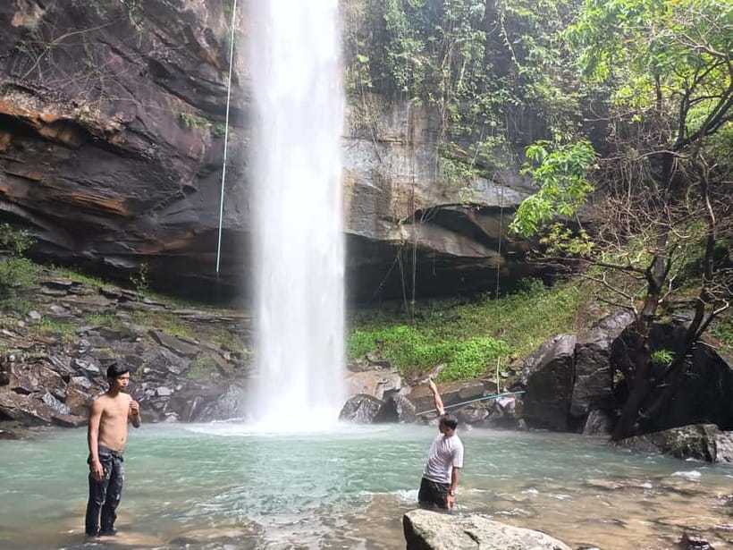 Discover Hidden Waterfall, Jungle Trekking, Swim Incl Snacks - Veal Pouch Waterfall and its swimming pools