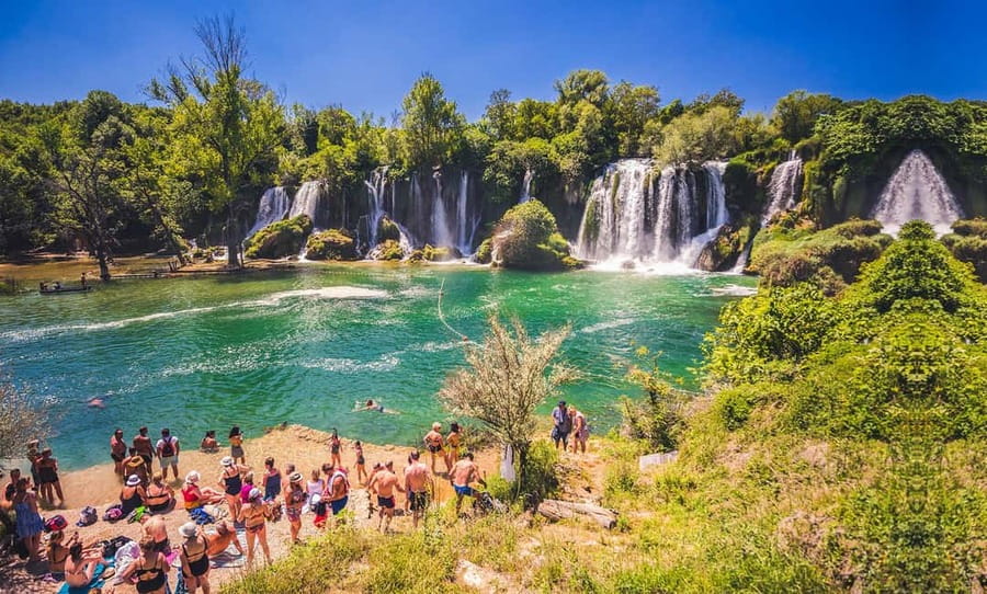 Dubrovnik: Mostar & Kravica Waterfalls Day Trip - Mostar and the Old Bridge