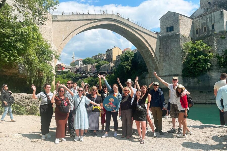 Dubrovnik: Mostar & Kravica Waterfalls Day Trip - Eating and shopping in Mostar