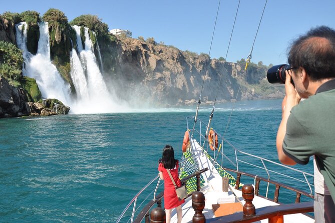 Duden Waterfall Boat Trip with Pickup, Lunch & Swimming Break - Barbecue lunch is simple, filling, and useful