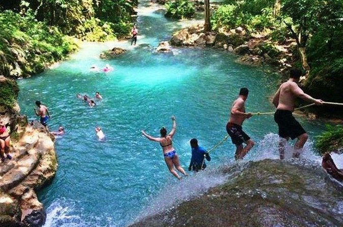 Dunn's River Falls and Blue Hole Private Tour from Ocho Rios - Dunn’s River Falls: a wet climb up 600 feet